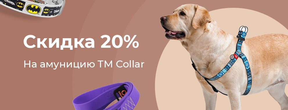 Скидка 20% на амуницию Collar