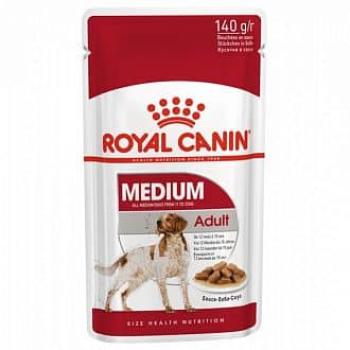 Royal Canin Medium Adult влажный рацион для взрослых собак средних пород в соусе 140 г х 10 шт