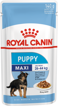 Royal Canin Maxi Puppy влажный рацион для щенков крупных пород в соусе 140 г х 10 шт