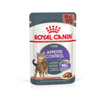 Royal Canin Appetite Control Care влажный корм для взрослых кошек, для контроля выпрашивания корма в соусе 85 г