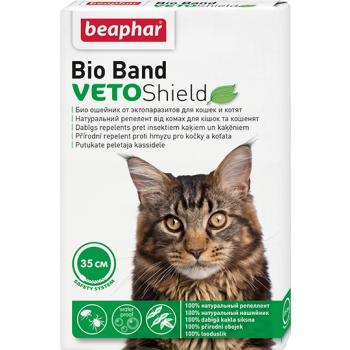Beaphar био ошейник VETO Shield Bio Band от эктопаразитов для кошек и котят