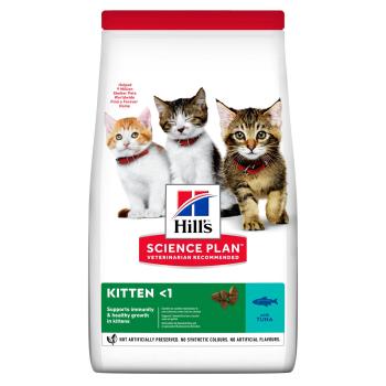 Hill's Science Plan Kitten Healthy Development сухой корм для котят с тунцом 1,5 кг
