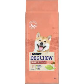 Dog Chow Sensitive сухой корм для собак с чувствительным пищеварением с лососем 14 кг