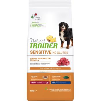 Natural Trainer Sensitive No Gluten Medium&Maxi Adult Dog сухой корм без глютена для взрослых собак средних и крупных пород с ягненком 12 кг