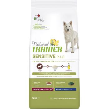 Natural Trainer Sensitive Plus Adult Medium&Maxi гипоаллергенный сухой корм для взрослых собак средних и крупных пород с кониной и рисом 12 кг