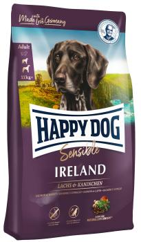 Happy Dog Sensible Ireland полнорационный сухой корм для взрослых собак с лососем и кроликом 12,5 кг