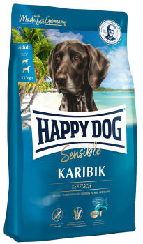 Happy Dog Supreme Sensible Karibik сухой корм для собак средних и крупных пород, морская рыба и картофель 11 кг