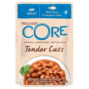 CORE Tender Cuts влажный корм для кошек из тунца в виде нарезки в соусе 85 г
