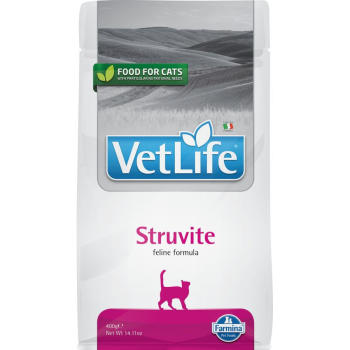 Farmina Vet Life Cat Struvite диетический сухой корм для взрослых кошек при МКБ струвитного типа 2 кг