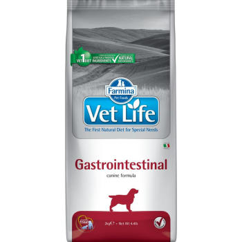 Farmina Vet Life Gastrointestinal диетический сухой корм для собак при нарушениях ЖКТ 2 кг