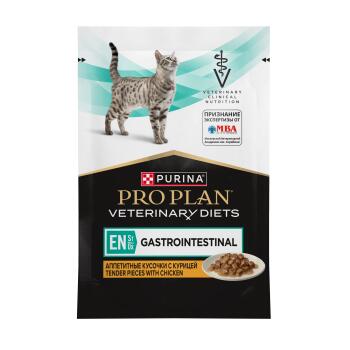 Pro Plan Veterinary Diets EN Gastrointestinal диетический корм для кошек при расстройствах пищеварения с курицей 85 г